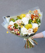 Juliet Rose rudeniška puokštė