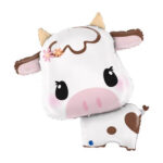 Folinis helio balionas karvutės formos