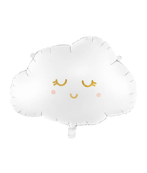 Debesėlio formos folinis helio balionas