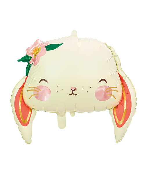 Folinis helio balionas triušiuko formos