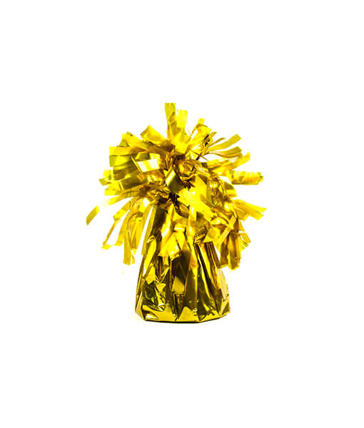 Svarelis balionams su kutais auksinės spalvos