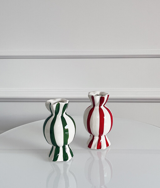 Mažų vazelių rinkinys Christmas Candy